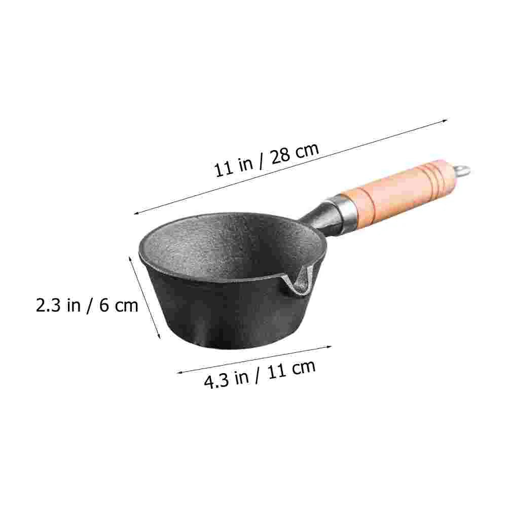 Mini Hot Oil Pan Kitchen Butter Heating Pot Pancake Cooking Cookware Iron Home Gadget Omelet Making Baking Holder