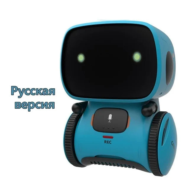 Emo Robot Smart Robots Dance Voice Command Sensor, Singing, Dancing, Repeating Robot Toy for Kids