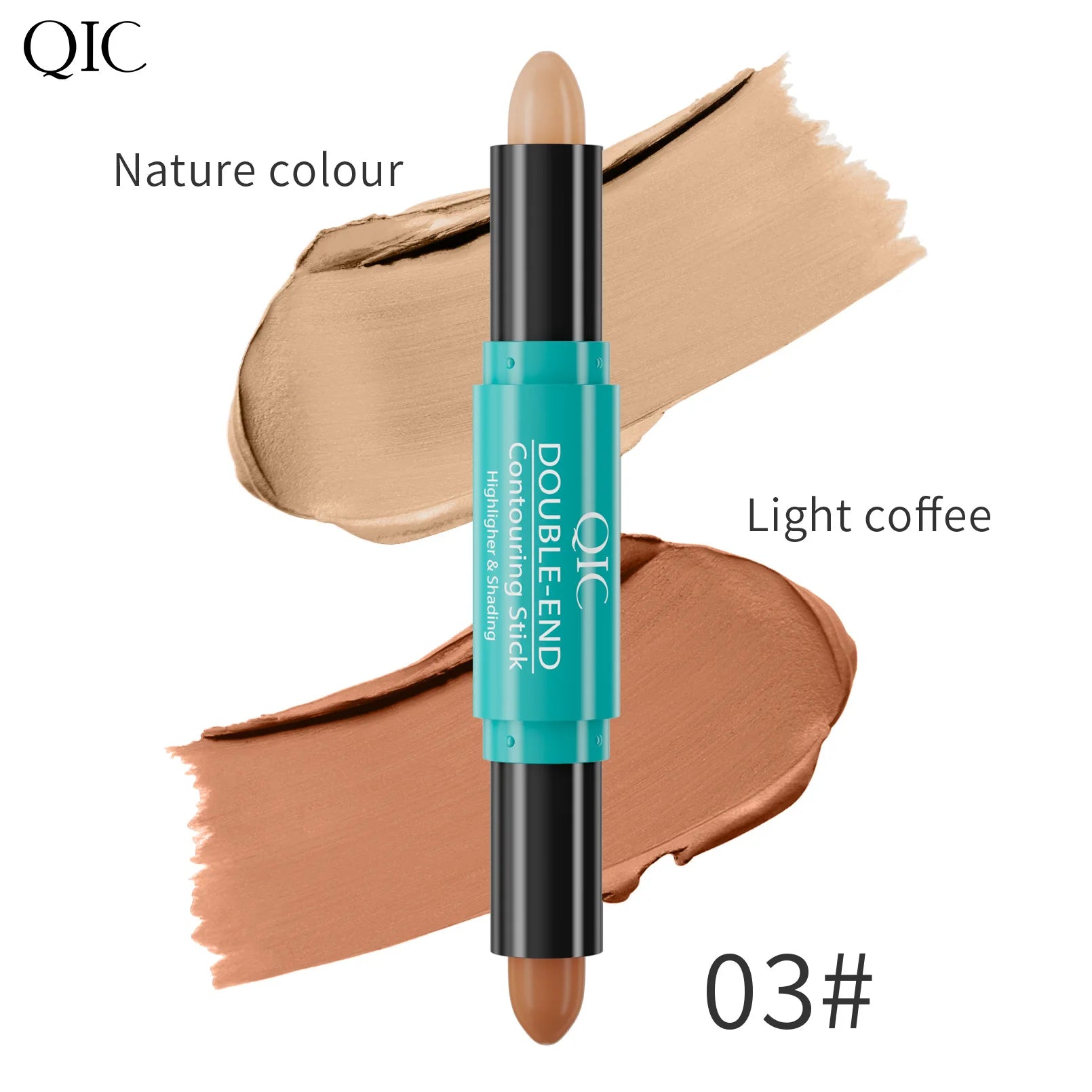 Face Foundation Concealer Pen Dark Tone Long Lasting Dark Circles Corrector Bronzer Contour Concealer Stick Cosmetic Makeup