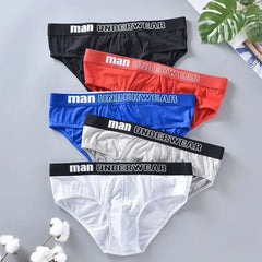 Men's Underwear Male Solid Briefs Underpants for Men