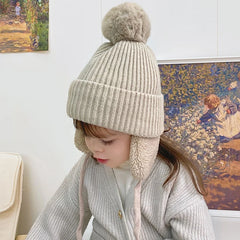 Winter Thicken Warm Baby Hat Ear Protection