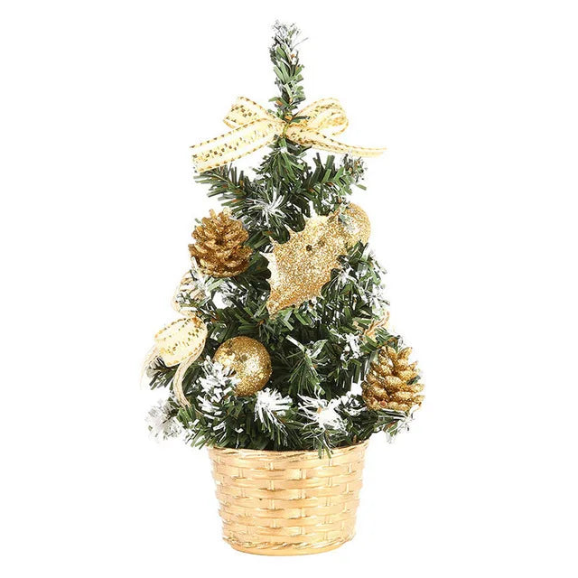 Christmas Tree Home Bedroom Party Decorations  Artificial Christmas Tree Children DIY Handicraft 2025 New Year Gift