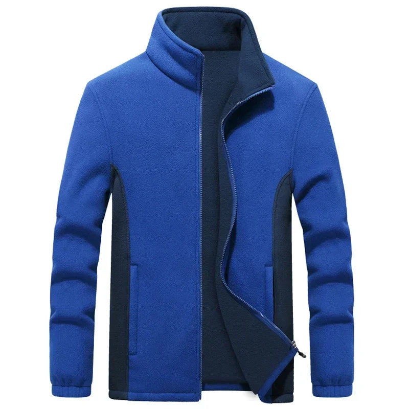 Plus size 7XL 8XL 9XL Mens Softshell Fleece Jackets Male Warm Sweatshirt Thermal Coats windbreaker Sports Camping Men Clothiing