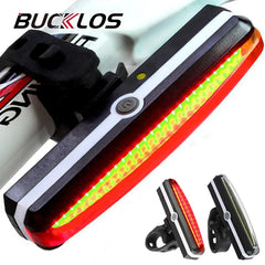 Bicycle Rear Light Ultralight Bike Taillight COB USB Rechargeable Waterproof MTB Safty Warning Tail Lamp