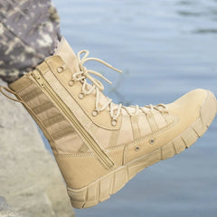 New Lightweight Military Tactical Combat Boots Men