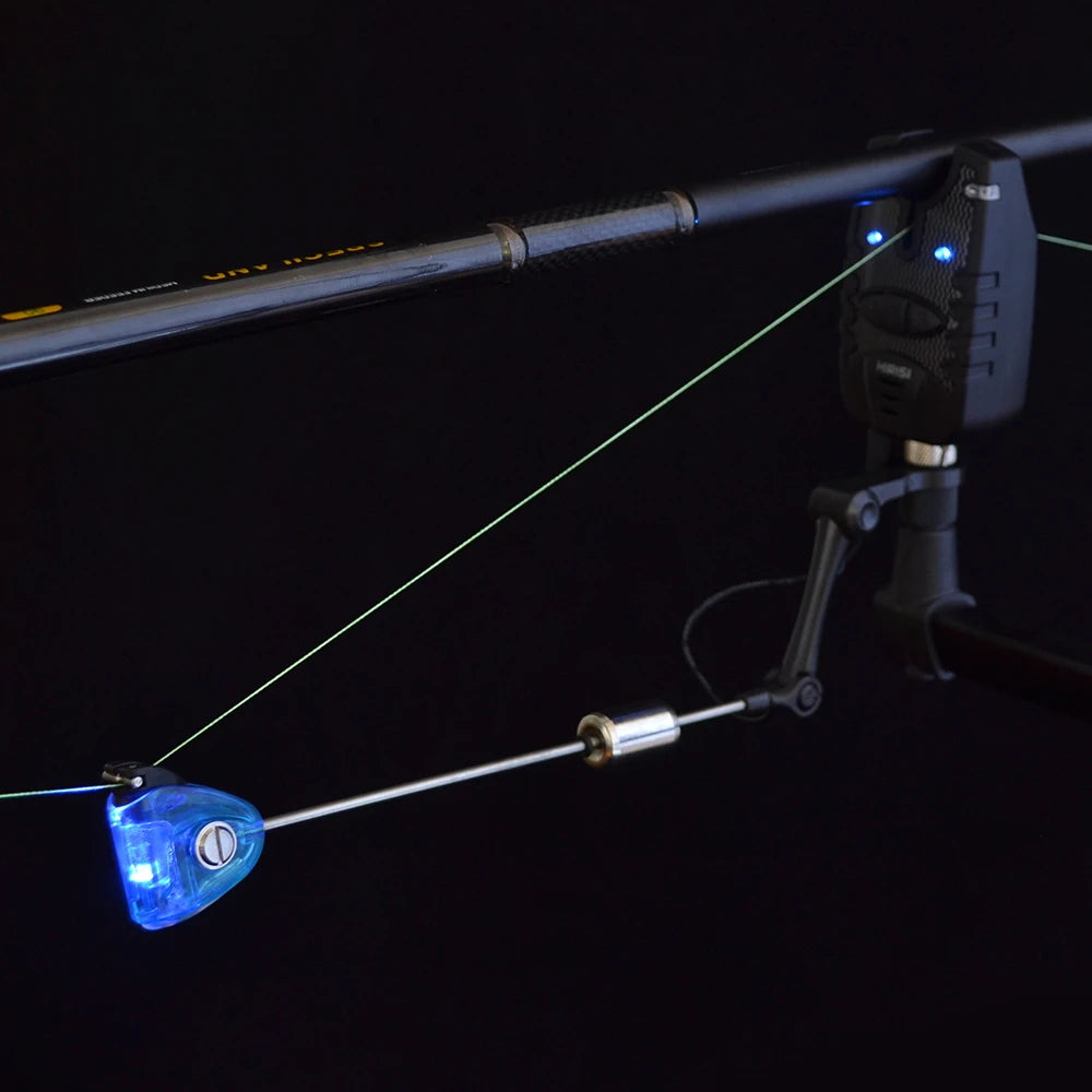 Fishing Swingers illuminated Drop Off Indicator for Carp Fishing 2 x LED