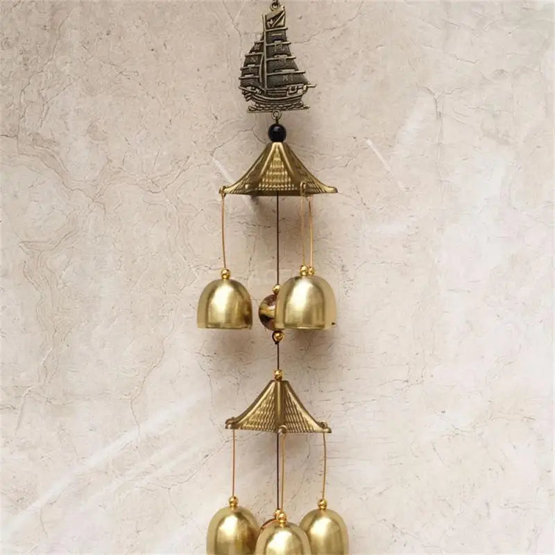 Wind Chimes Garden Copper Bells Windchimes Hanging Decorations Room Decoration