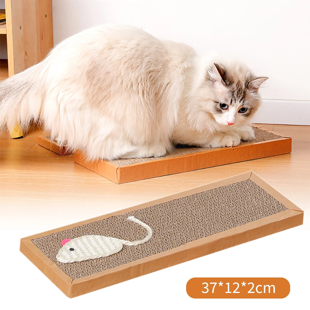 Pet Cat Scratching Board Cat Cardboard Mat Scraper Grinding Claw Toys for Cat Scratcher Cat Furniture Protector Cat Accessories