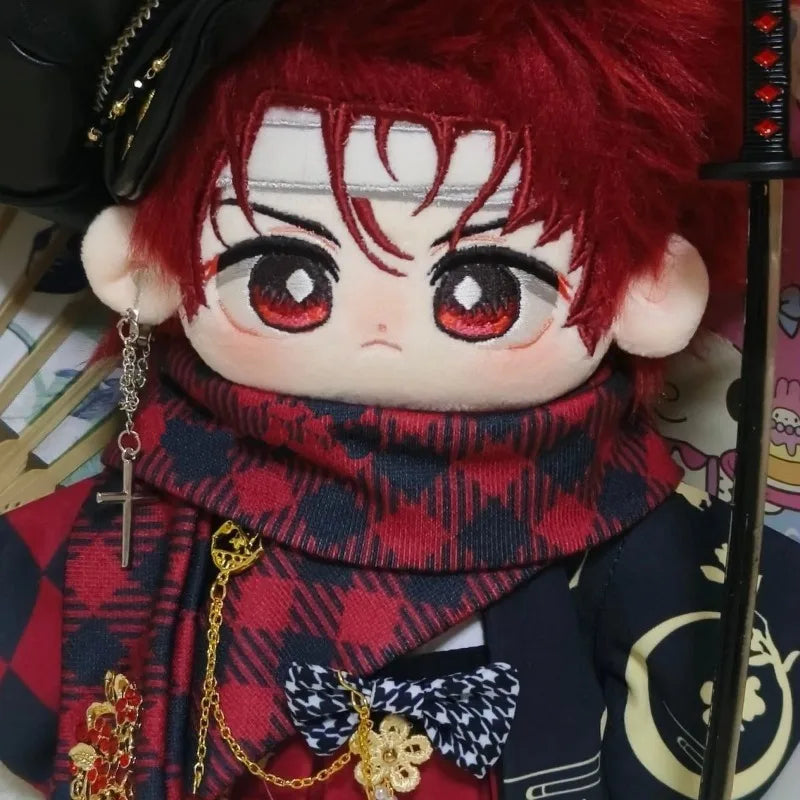 Demon Slayer Kamado Tanjirou Plush Toy Anime Kimetsu No Yaiba Nude Body Soft Stuffed Plushie Doll