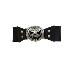 Halloween Pumpkin Head Alloy Buckle Belt Unisex Fashion Personality Skull Waistband Versatile Clothing Accessories