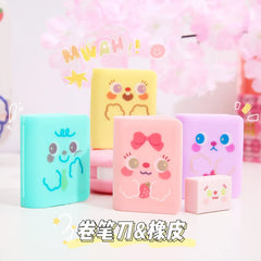 Kawaii Mini Portable Sketch Pencil Eraser