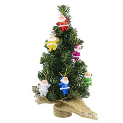 Christmas Tree Desktop Mini Xmas Trees For Home Decoration Children DIY Handicraft New Year Christmas Ornament Gift