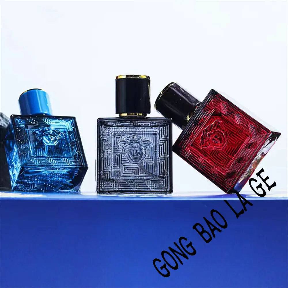 Men Perfume Gift Box 3pcs Set Charming Man Colognes Lasting Fragrance Attracting Women Perfumes