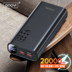 20000mAh Portable PD 20W Fast Charging Power bank Mobile Phone External Battery Power bank For iPhone 13 Xiaomi