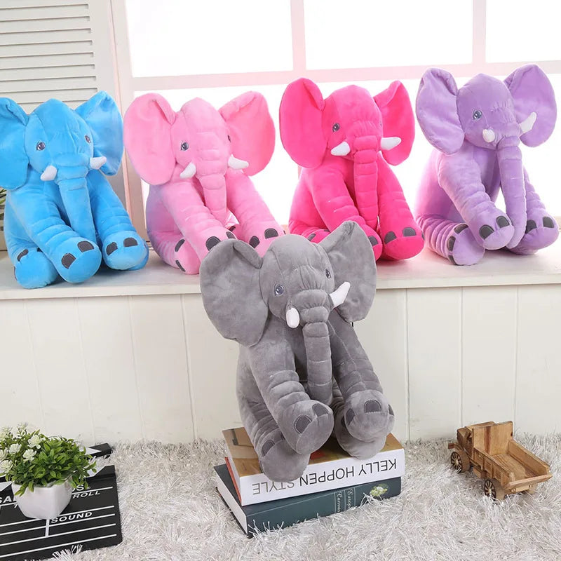 Elephant Design Pet Grinding Teeth Plush Toy Durable Chew Toy For Dog Interactive Supply