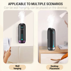 Portable Aroma Diffuser 3 Modes Type-C USB Home Room Fragrance Wall-Mounted Hotel Perfume