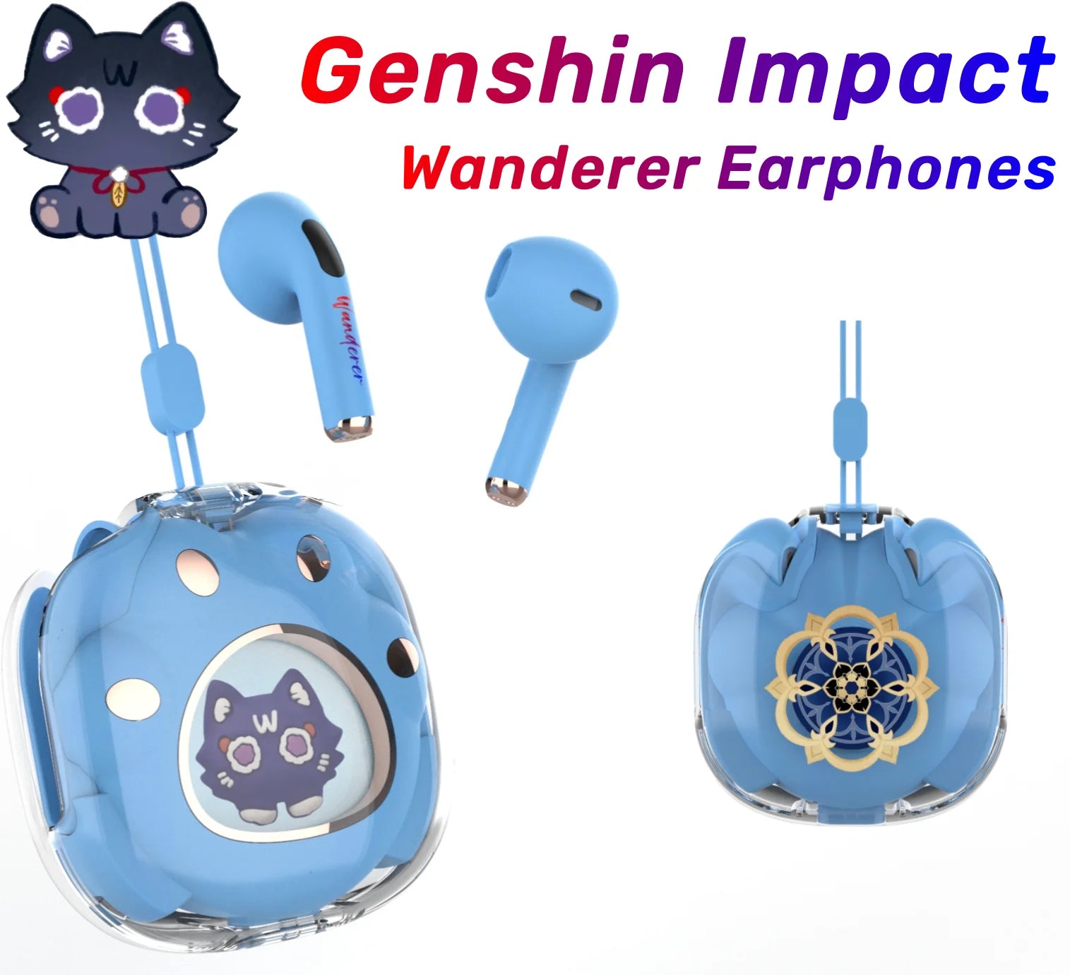 Genshin Impact Xiao Wireless Bluetooth Earphones