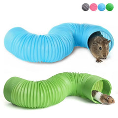 Practical Hamster Tunnel Pet Tube Collapsible Play Toy