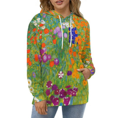 Hawaiian Hibiscus Flower Hoodies Tropical Floral Print Hip Hop Casual Hoodie