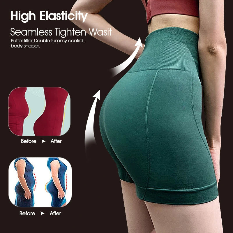 Fitness Casual Shorts Summer Women Sport  Biker Sweatpants