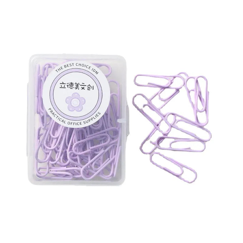 Colored Paper Clip Metal Clips