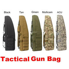 Tactical Gun Bag Nylon Hunting Shooting Rifle Bags Air Shotgun Case Backpack Airsoft CS War Game Equipment