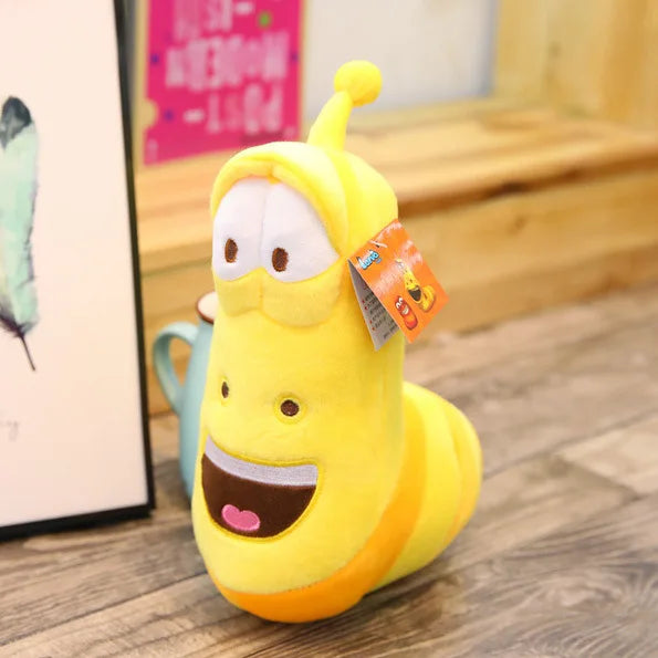 3pcs/lot Korean Anime Fun Insect Slug Creative Larva Plush Toys Cute Stuffed Worm Dolls for Children Birthday Gift Hobbies