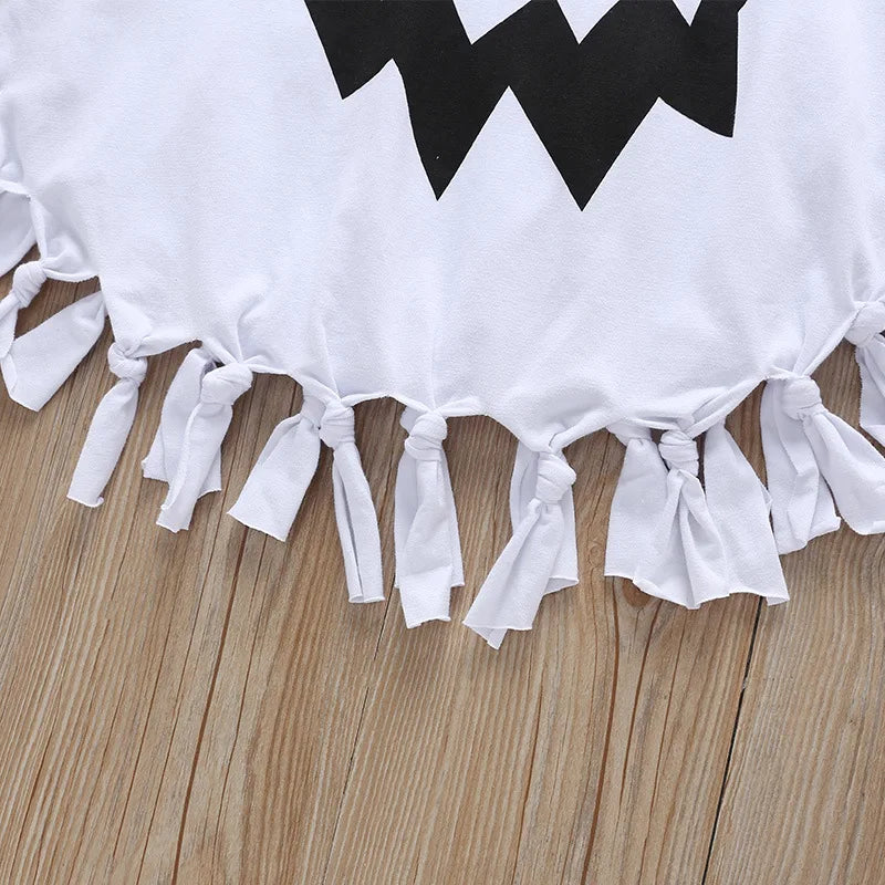 1-5Y Halloween Toddler Kids Boys Clothes Sets Ghost Party Fancy Dress