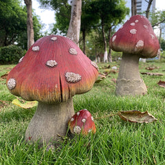 Creative Mushrooms Outdoor Garden Decoration for Lawn and Kindergarten Landscaping