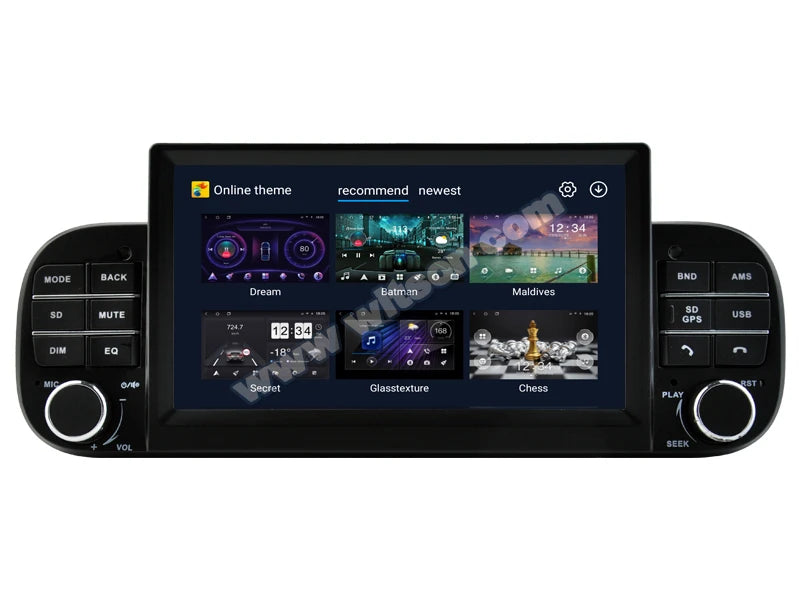 WITSON Android 13 Auto Radio for FIAT PANDA 2013-2020 Car Multimedia Player Stereo Audio GPS Navigation Video Car play