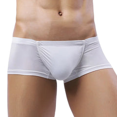 Men's Panties Ice Silk Male Underwear Boxer