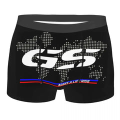 Novelty GS Motorcycle Adventure Boxers Shorts Panties Male Underpants Stretch Motorrad Biker Briefs Underwear