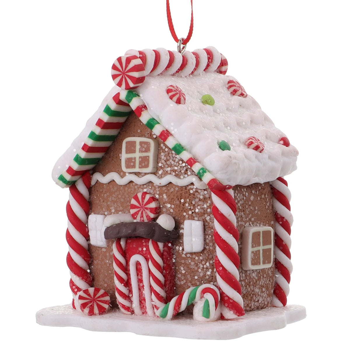 Christmas Party Decors Tree Pendant Birthday Decoration for Boy Creative Pendants Nutcracker Gingerbread House