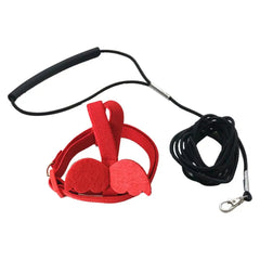 Adjustable Parrot Bird Harness Leash Set Anti-bite Training Harness Parrots Outdoor Flying Rope Cockatiel Small Birds Supplies