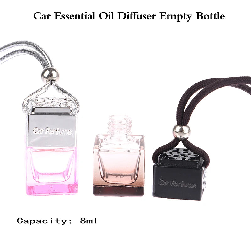 Car Essential Oil Diffuser Fragrance Air Freshener Scent Perfume Bottle