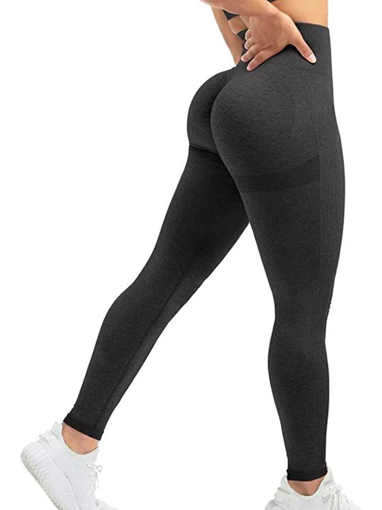 Women Seamless Workout Leggings High Waist Push Up Leggings Ladies Legging