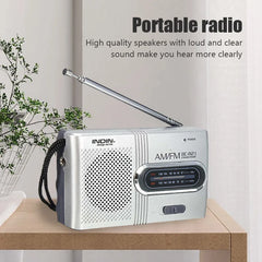 New Portable Elderly Pocket Mini Radio Built-in Speaker