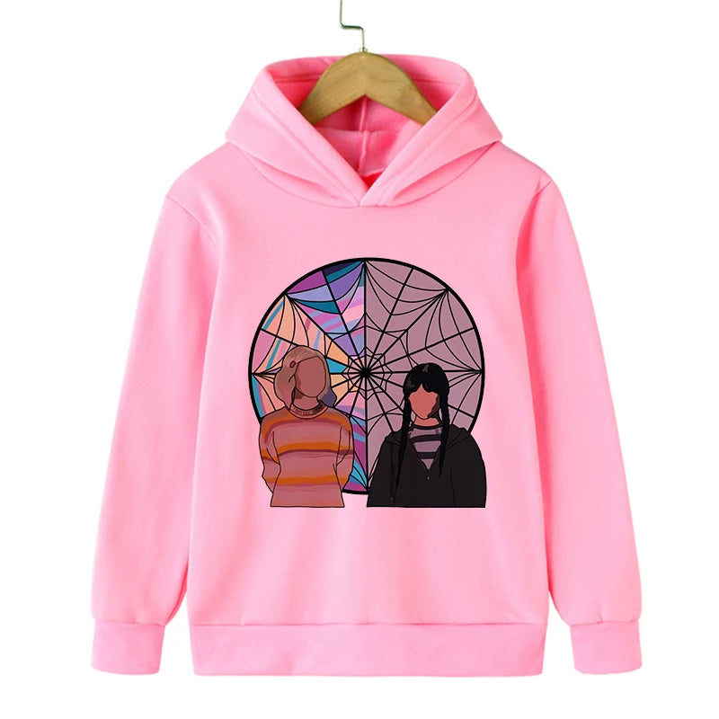 children's hoodies, Wednesday Adams sweatshirts