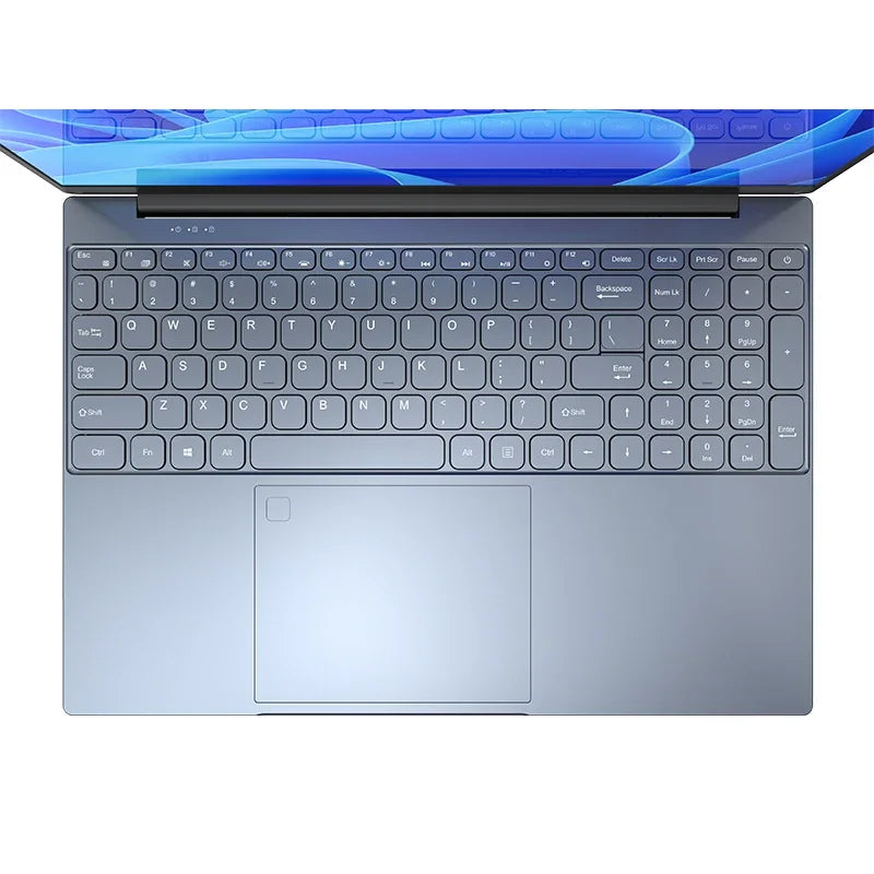 Laptop 16 Inch Intel Processor N95/N100 Backlit Keypad 32 GB DDR4 2TB SSD 3.4 GHz Fingerprint Unlock HD Camera Portable Computer