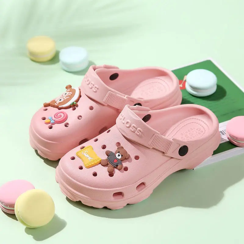 New Summer Sandals 3-15 Years Children's Slippers Baby Girls Shoes