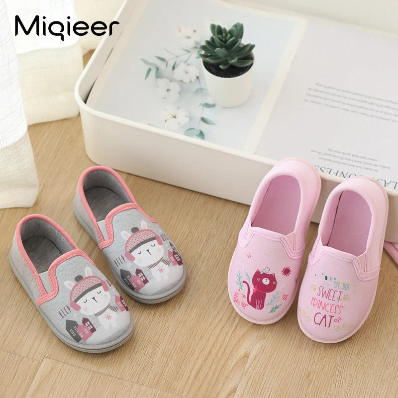 Walking Shoes Kids Baby Indoor Slippers