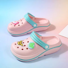 Design Summer Children Garden Clogs Shoes Boys Girls Beach Sandals