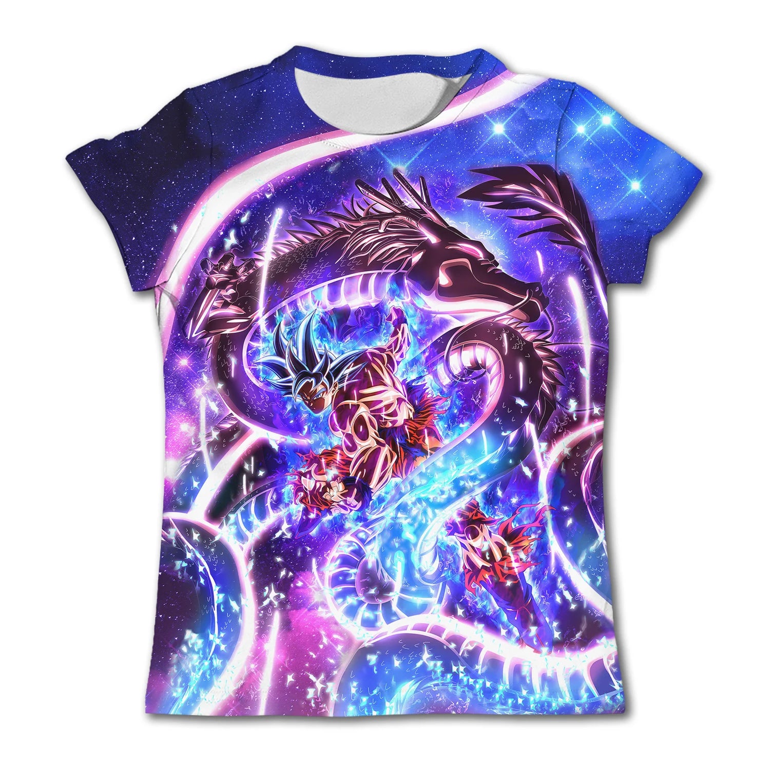 Men's cartoon anime Dragon Ball Z T-shirt for children and boys T-shirt for children's summer short sleeved men's T-shirt