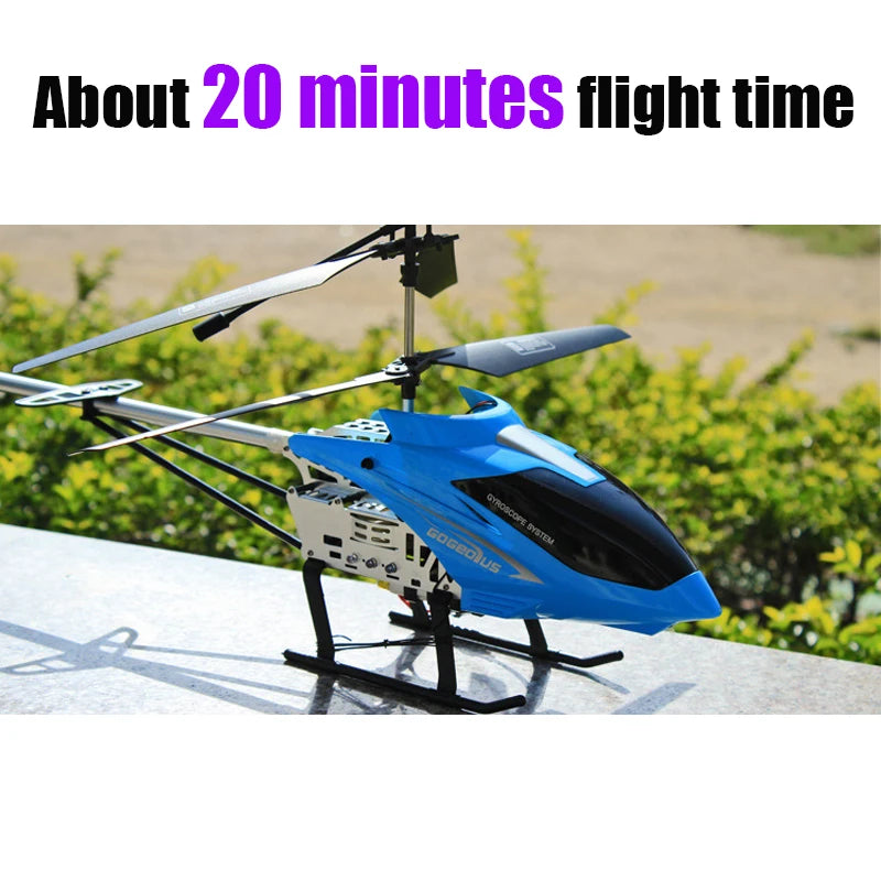 Large Remote Control Helicopter 80cm Extra 3.5CH 2.4G Rc Drone Durable Charging Toy Drone Model UAV Outdoor Aircraft Helicopter