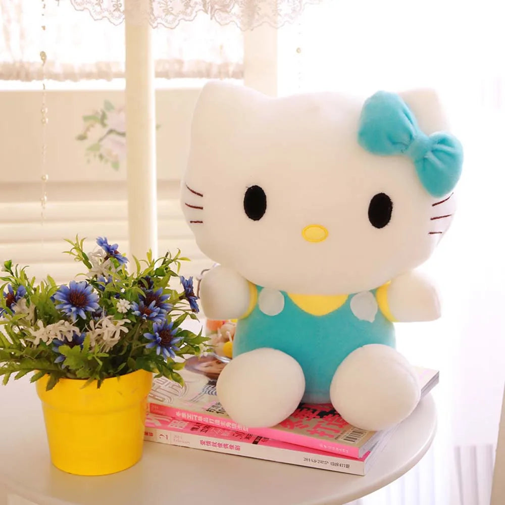 Hello Kitty Plush Toys Cute Sanrio Movie KT Cat peluche Dolls Soft Stuffed kawaii Hello Kitty Toy