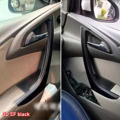 Car Interior Sticker Door  Armrest Protective Film