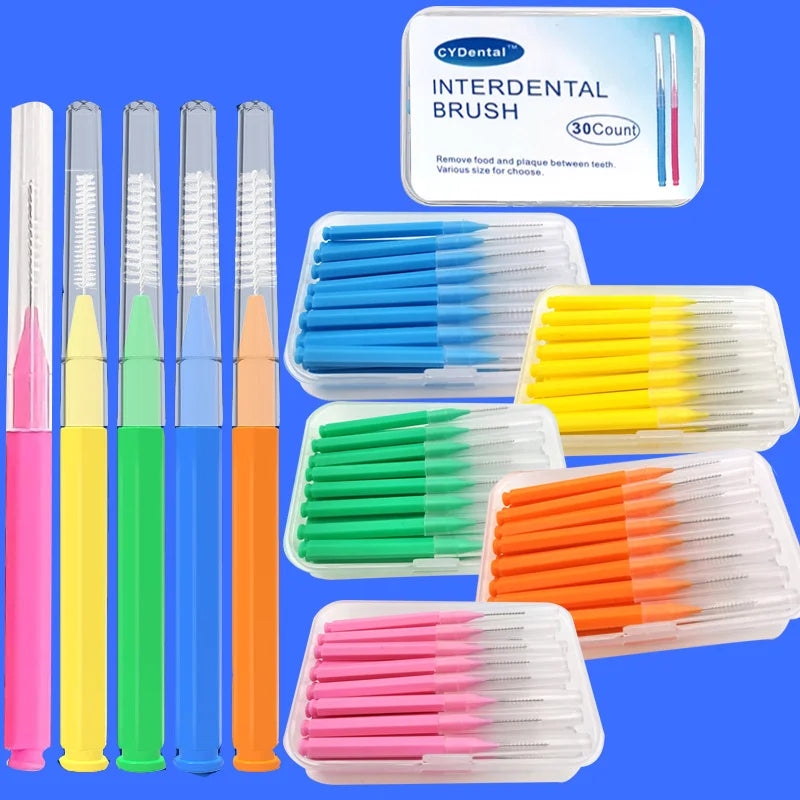 Teeth Whitening Interdental Cleaners Orthodontic Dental Tooth Brush Oral Hygiene Tool