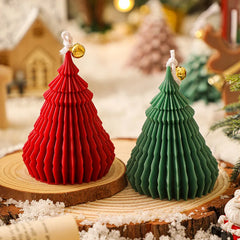 Handmade Party Decoration Christmas Tree Aromatherapy Candle Gift Box