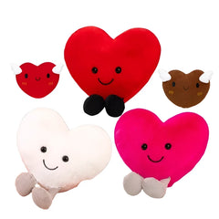 Heart Throw Pillow Stuffed  Plush Toys Soft Cartoon Dolls Home Decor