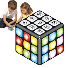 Electric Puzzle Magic Cube Sound And Flashing Musical Variety Decompression Toys